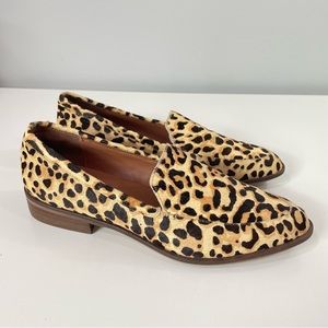 Chelsea & Violet Jenna Leopard print loafers Sz 9.5